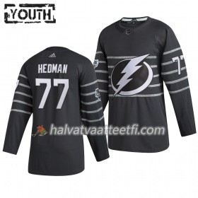Lasten NHL Tampa Bay Lightning Pelipaita Victor Hedman 77 Harmaa 2020 NHL All-Star Adidas Authentic 